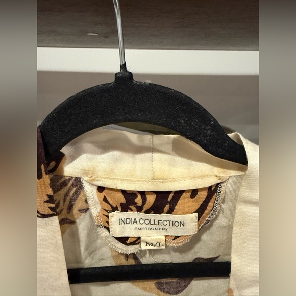 Emerson Fry FETE LAYERING TOP Kimono  - TIGERS EGRET - Picture 5 of 6